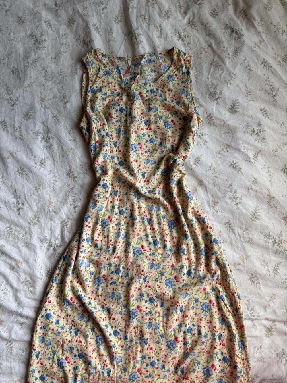 Spring floral midi dress size 6 in great condition - Picture 3 of 7
